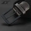 Belts MaiKun Canvas Belts for Men Fashion Metal Pin Buckle Military Tactical Str Male Elastic Belt for Pants JeansL231117