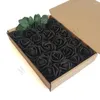 Dekorative Blumen, künstlich, 20 Stück, dunkelrote künstliche Rosen, für DIY-Hochzeitssträuße, Mittelstücke, Arrangements, Party-Home-Dekorationen