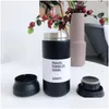 Thermos Yihao 350Ml di alta qualità giapponese Harajuku Boccette per vuoto a doppia parete in acciaio inossidabile Tazza per isolamento termico Y200107 Drop Deliv Dhdrz