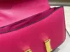 Damesheren NAVO Pink Designer Bag Luxurys Echt lederen koppeling Flap Bag Mini Fashion Pochette Tote Crossbody Tas Travel Handtas Schoudertassen