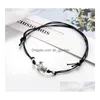 Bracelets de cheville Summer Beach Tortue en forme de charme Corde Chaîne Cheville Bracelet Femme Sandales La chaîne de jambe Bijoux de pied Confort Drop Del Dhq2O