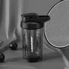 Vattenflaska 500 ml Sport Shaker Bottle Plastic Bottle With Portable Hanging Ring Clear Double Scale Protein Shaking Cup BPA GRATIS LEAKSKOPSIGT P230324