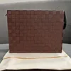 M46037 Poache Toilette Make Up Badetry Clutch Clutch Pags Makeup Makeup Louvis Pouch Envers