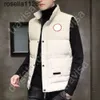 Herrkvinnor Designer Down Vest Pocket Jacka Parkas Långärmad dragkedja Badge Men's Down Casual Coat Canadian Goose Mens Womens Down Jacket