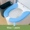 Toalettstol täcker vattenstopp mjukt täcke badrum tvättbar närmattning matta pad kudde o-v-u eva bidet universal