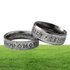 Bague en acier inoxydable 316L pour hommes, mots de mode, bagues rétro, bijoux LRR1331161223