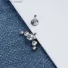 Stud 16G Stud Earring for women G23 Titanium ASTM F136 Threaded Tragus Cartilage Ear Piercing earrings Zirconia Not allergicL231117