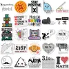 50 PCS Formule Mathématique Graffiti Autocollants Pour Planche À Roulettes Voiture Bébé Casque Étui À Crayons Journal Téléphone Ordinateur Portable Planificateur Décor Livre Album Enfants Jouets Guitare DIY Stickers