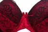 Bras Thin Cotthon vadderat varumärke andningsbar Push Up Cotton Bh Set för kvinnor stor stor byst 75 80 85 90 95 C D E F Cup Bh Lingerie B3- P230417