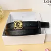 Lowewe Belt Designer Luxury Fashion Top Quality 2.5cm Classic Women's Belt Buckle Versatile Women's Thinベルトファッションズボンスカートベルト