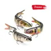 ODS 3 Stück 14,2 cm 27 g sinkende Swimbait-Kurbelköder Angelköder Set Wobbler für Hecht Kunstköder Kit Angelgerät AngelnAngelköder