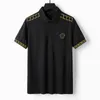 Designer Polo Shirts Fashion Summer Mens Polo broderi Golf Shirt Casual High Street Polos Asiatisk storlek M-3XL