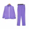 Mens tracksuits 패션 망 tracksuit 스웨트 팬츠 여성 캐주얼 Tracksuit 2 조각 세트 클래식 인쇄 재킷 정장 남자 스포츠 조깅 손바닥 바지 Sweatsuits