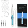 Escova de dentes ultrassônica vibração elétrica dente cálculo placa removedor sonic dental scaler manchas de dentes tártaro limpador q231117