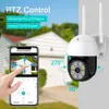 Nouveau Caméra IP 5MP WiFi caméra de sécurité sans fil suivi automatique extérieur caméra PTZ H.265 1080P Surveillance vidéo P2P iCSee