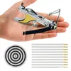 Novelty Games Pocket Crossbow Mini Model Bow And Arrow Hunting Outdoor Miniature Art Craft Collectible For Adt Drop Delivery Toys Gif Dhoc4