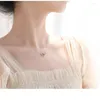 Chains 925 Silver Plated Crescent Moonstone Necklace Women Jewelry Timeless Gift For Her Perfect Christmas And Valentine Day