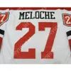 Custom GILLES MELOCHE 27 CLEVELAND BARONS HOCKEY JERSEY NEW Top Stitched S-M-L-XL-XXL-3XL-4XL-5XL-6XL