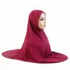 Een stuk amira gebed ramadan moslimvrouwen tulband hijab khimar instant lange sjaal islamitische boerka cap jilbab kleding Midden -Oosten