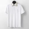 Designer Polo Shirts Fashion Summer Mens Polo broderi Golf Shirt Casual High Street Polos Asiatisk storlek M-3XL