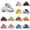 Superfly IX AG mens soccer shoes football boots cleates Low ankle Trainers