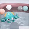 Bath Toys Octopus Toy Mtifunctional Childrens Swimming Pool Pl Rope Interactive Gift Drop Delivery Baby Kids Maternity Shower Dhjhk