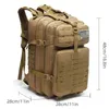 Backpacking Packs Men's hiking backpack High capacity military tactical men's backpack Military camouflage travel outdoor hiking backpack 231117