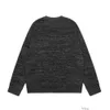 Designer-Pullover Herren-Pullover Hoodie Hohe Qualität Nebel Doppelfaden Ess Brust Jacquard Brief Straße Lose Paar Herbst / Winter Strickpullover Trend