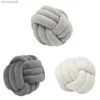 Kudde/dekorativ bollkast ultravisk dekorativ handvävd boll sammet soffa kudde för badrum