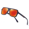 Solglasögon Square Overdimensionerade polariserade solglasögon för stora huvuden män Retro Vintage XL Super Big Sun Glasses HD UV Protection Fishing Driving 231117