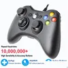 게임 컨트롤러 조이스틱 Xbox 360 용 USB 유선 조이스틱 컨트롤러 Microsoft Xbox360 GamePad Controle 호환 PC 7 8 Dhloo