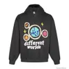 Sweat à capuche pour hommes Sweatshirts Mode Streetwear Brooken Planet Cho American High Street Hip Hop Mode Br Automne Hiver Couple Lâche Pull À Capuche Tendance