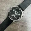 Mode Lederschleife für BS Watch Band Herren Uhren Quarz Bewegung gebackene schwarze Uhren Nadel Leben Mode Männer Armbanduhr Geschenk