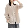 Ethnic Clothing 5 Colors Women's Chinese Style Cheongsam Tops Retro Zen Qipao Shirts Casual Blouse White Hanfu Robes