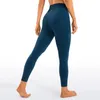 Yoga Outfit CRZ Womens Naked Feel Pants 25 inches 78 High Waist Exercise Legs 231117