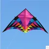 Высококачественный большой дельта-кайт летающие игрушки рипстоп нейлоновая спортивная катушка дракон cerf volant парашют осьминог Y0616274q