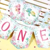 Party Decoration Fangleland Under The Sea Highchair Banner Ocean Themed 1st Birthday Decorations For Girl One First