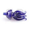 Glass Jellyfish Carb Cap Colorful Smoking Caps For Dab Rigs Glass Water Bong