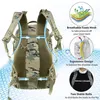 Backpacking Packs Mochila militar táctica de 35L Mochila de ataque Molle militar Viajes al aire libre Senderismo Mochila Camping Caza Escalada Bolsa informal 231117