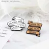 Alfileres Broches 25 estilos Citas Etiqueta Alfileres esmaltados Broches de letras motivacionales divertidas Perro P Lel Pin Camisa Bolsa Insignias Joyería Regalos para amigos L231117