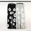 Designers Streetwear Trousers Sweatpants Tears Ready Made Print Foam Printed Straight Tube Pants Men Women