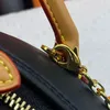 Egg Shoulder Bag Handbag Purse Tote Bags Classic Letter Print Old Flower Leather Portable Removable Chain Genuine Leather Zipper Open Clutch cross body bag