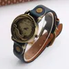 Montres-bracelets WOMAGE Femmes Montres Femmes Mode Vintage Bracelet En Cuir Quartz Léopard Montre Dames Horloges Montre Femme