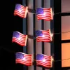 Stringa di luci a LED 4 luglio Bandiera americana, 3m 30 LED USA Stringa di luci, Decorazione patriottica a batteria per il Giorno dell'Indipendenza Memorial Day Presidents Day