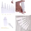 Craft Tools Key Rings 1Pc White Vacuum Plastic Nasal Spray Bottles Pump Nose Fog Mist Bottle For Medical Packaging 5Ml 10Ml 15Ml 20M Dh4V7