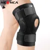 肘の膝パッド1PCデュアルメタルサイド安定剤付き膝のブレース膝をサポートする調整可能な圧縮通気性膝蓋骨プロテクター関節炎ガード230417