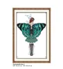 Joy Sunday Фея-бабочка 2 набора для вышивания крестиком DIY костюм для вышивки крестом достаточно холста для вышивки hom6758903