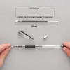 10pcs 0,5 mm de reabastecimento de caneta de reabastecimento para o escritório neutro em neutral exame papelaria