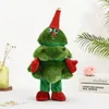 Plush Dolls Singing Dancing Christmas Tree Electric Stuffed Toy Swinging With Music And Lights 231116
