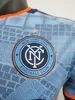 Oyuncu Hayranları Versiyon Futbol Formaları 2023 2024 2025 New York City FC Bakrar S.Rodriguez J.Fernandez Wolf Keaton Thiago Martins Ojeda Sands 24 25 Futbol Erkekler Çocuk Gömlek